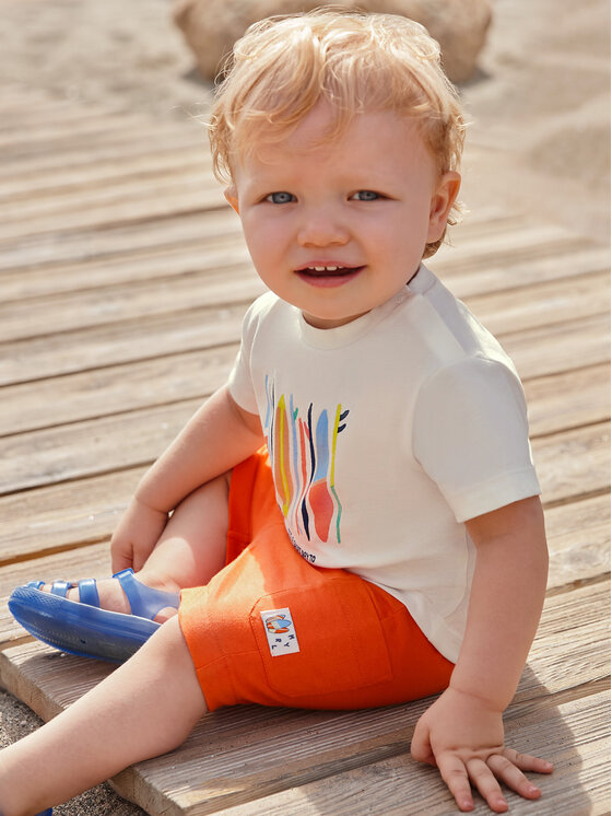 Mayoral Set tricou și pantaloni scurți 1646 Colorat Regular Fit