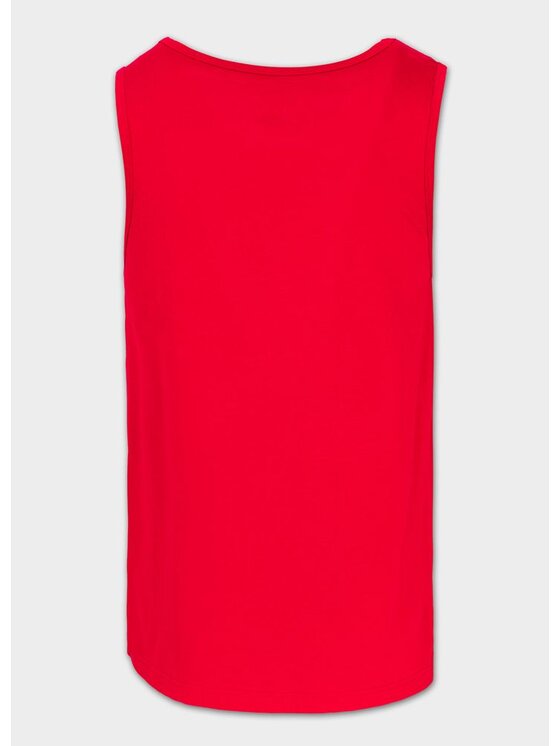 PITBULL PITBULL Tank top Coolmax SCOTT Czerwony Regular Fit