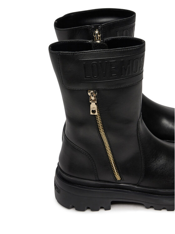 LOVE MOSCHINO LOVE MOSCHINO Botki JA24245G0LIA0000 Czarny