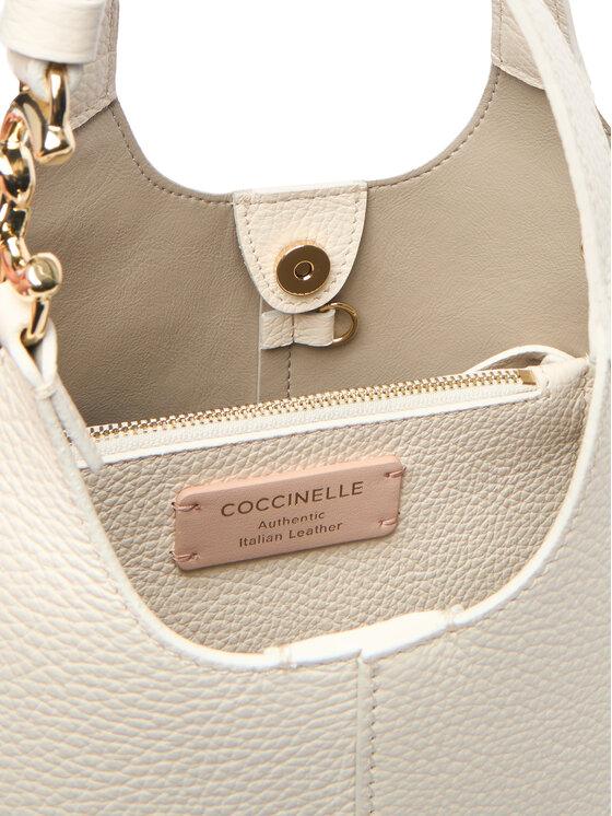Coccinelle Coccinelle Geantă SHA Coccinelle C-Easy E1 SHA 58 01 01 Écru