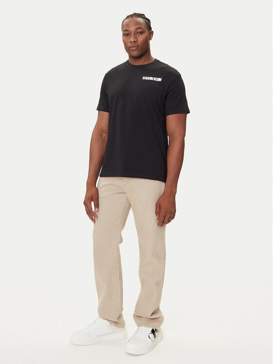 Calvin Klein Jeans Calvin Klein Jeans Tričko 3D Box Graphic LV04RC805G Čierna Regular Fit