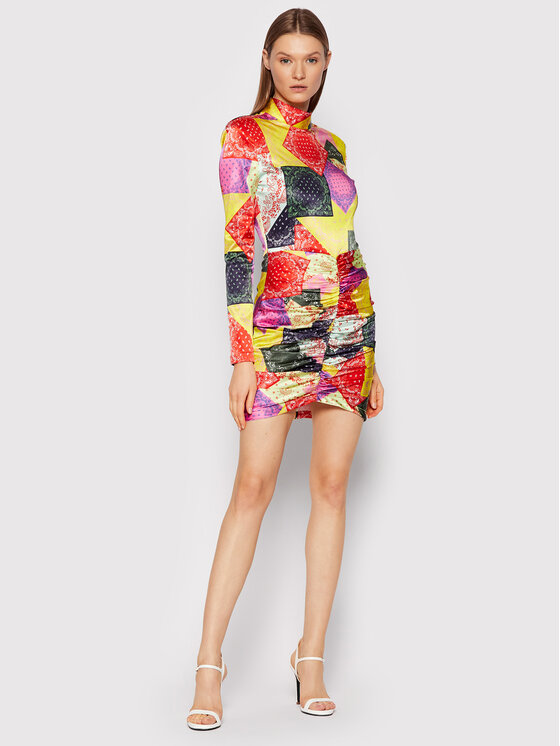 Vestito da giorno Miki RT946 Multicolore Slim Fit