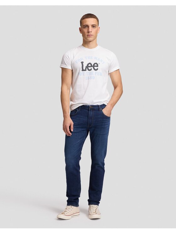Lee Lee Jeansy RIDER Niebieski Straight Leg