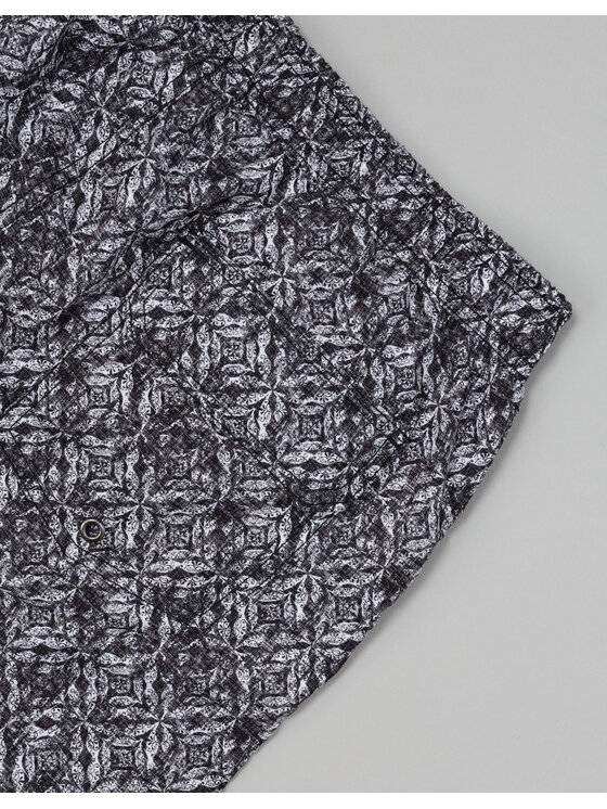 Borgio Borgio Szorty kąpielowe follonica Szary Slim Fit
