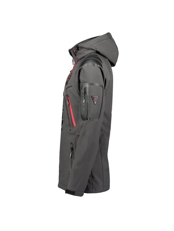 Geographical Norway Geographical Norway Kurtka softshell WU4563H/GN-DARK GREY/WU1060 D-Grey Szary Regular Fit
