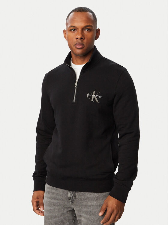 Calvin Klein Jeans Calvin Klein Jeans Суитшърт LV04RG280G Черен Regular Fit