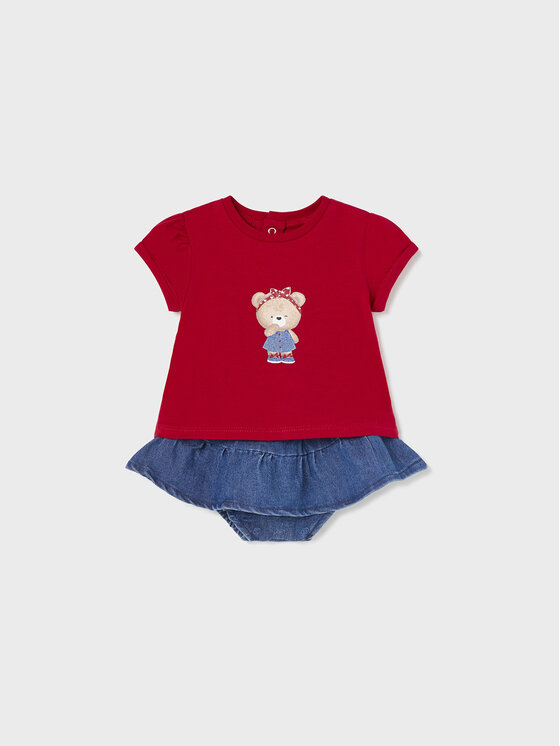 Mayoral Mayoral Set Bluse und Rock 1831 Bunt