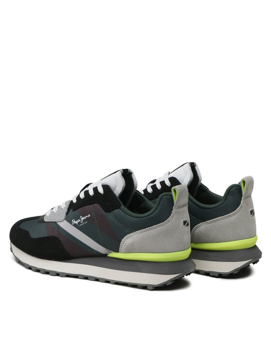 Pepe Jeans Pepe Jeans Sneakersy Foster Man Print PMS30944 Černá