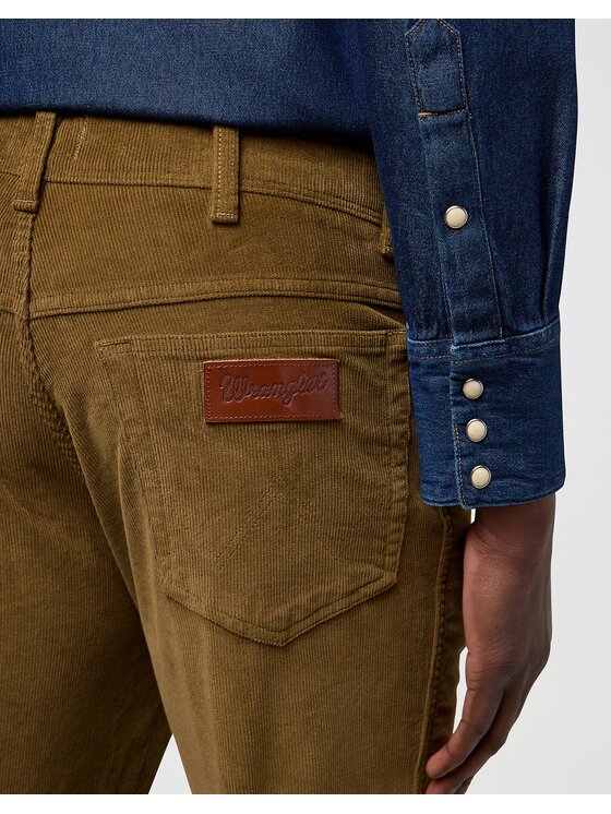 Wrangler Wrangler Jeansy TEXAS Brązowy Straight Fit