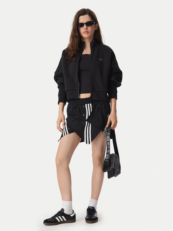 adidas adidas Felpa Spacer KR9149 Nero Loose Fit