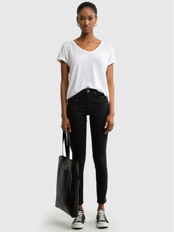 BIG STAR BIG STAR T-Shirt VALERIA Biały Basic Fit