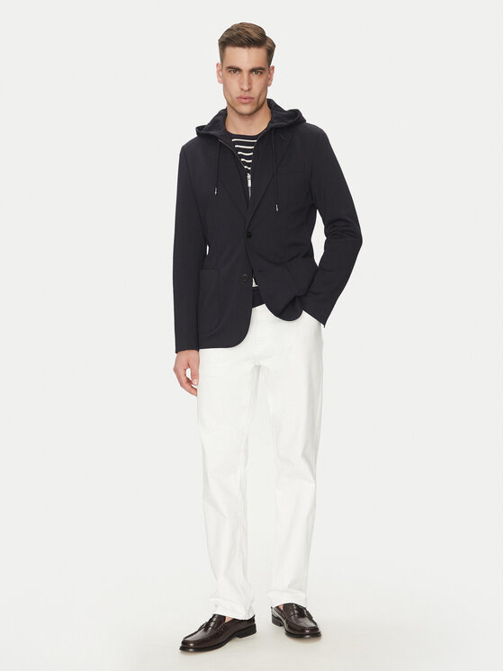 Tommy Hilfiger Tommy Hilfiger Sacou MW0MW39188 Bleumarin Regular Fit