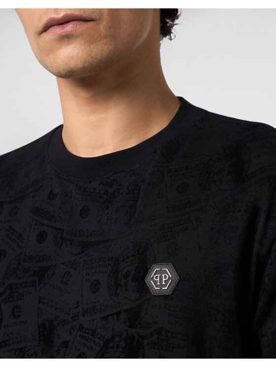PHILIPP PLEIN PHILIPP PLEIN T-shirt 31093 Nero Regular Fit
