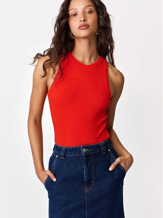 La Mania La Mania Body PICOS Czerwony Basic Fit