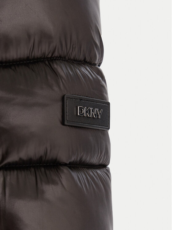 DKNY DKNY Winterjacke DLEMPW58 Schwarz Slim Fit