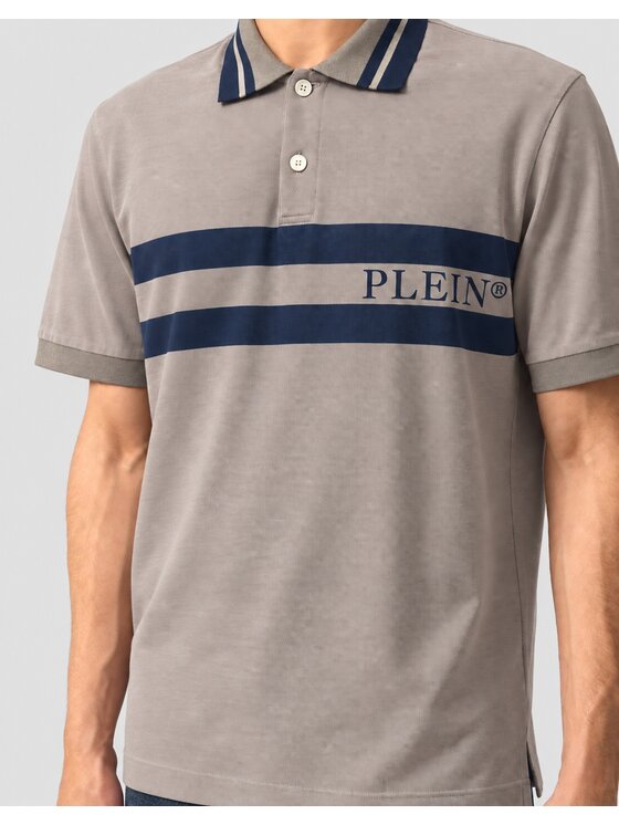 PHILIPP PLEIN PHILIPP PLEIN Polo 31305 Beige Slim Fit