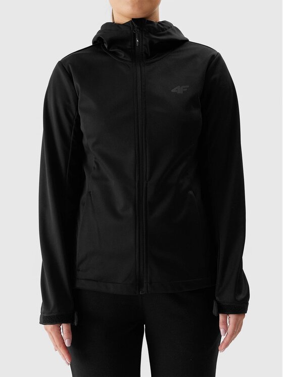 4F 4F Giacca softshell 4FWSS24TSOFF215-20S Nero Regular Fit