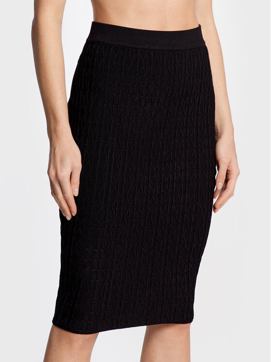 Gonna a matita 2BGD08 5718Z Nero Slim Fit