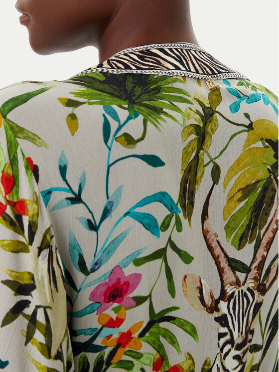 LOLA CASADEMUNT LOLA CASADEMUNT Κιμονό LS2516046 Πράσινο Relaxed Fit