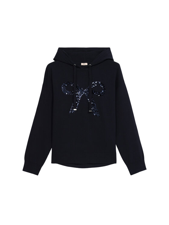 Oltre Oltre Cardigan M391J105136N034 Blu Regular Fit