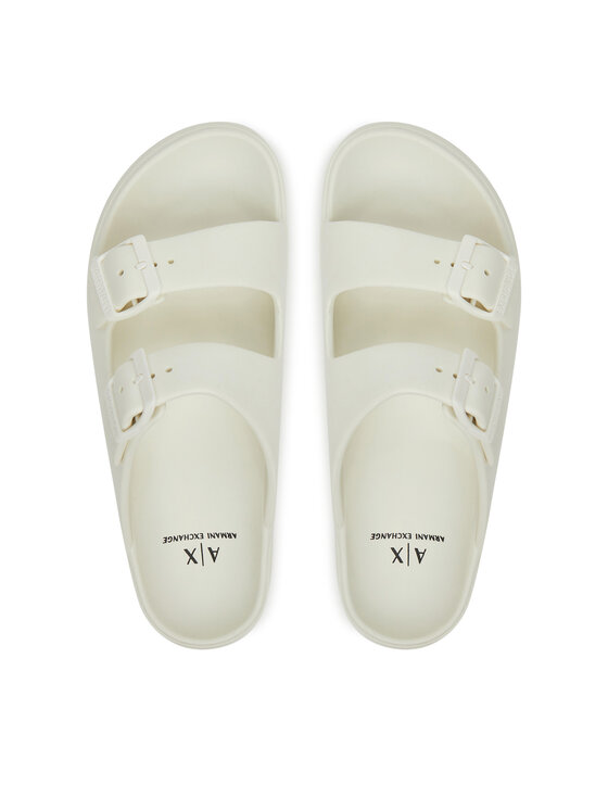 Armani Exchange Armani Exchange Papucs XDP043 XV821 00894 Fehér