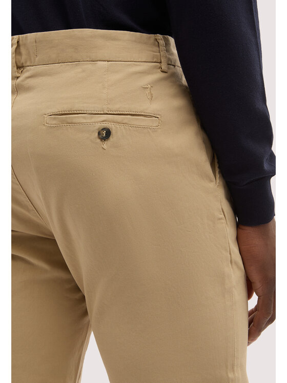 Trussardi Trussardi Pantaloni di tessuto P705M500124N012 Crema Regular Fit