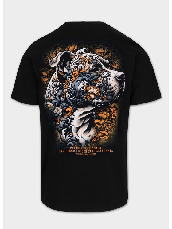 PITBULL PITBULL T-Shirt AUTOMATIC Czarny Regular Fit