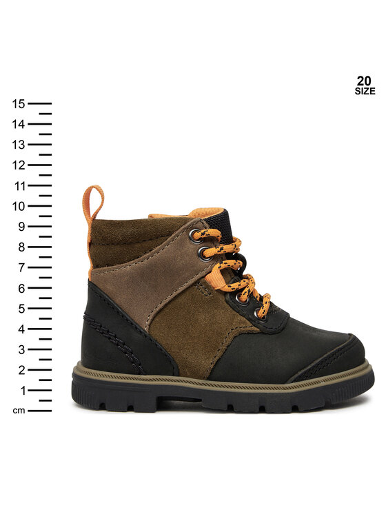 Clarks Clarks Gležnjače Lorcam Hike T 26178391 Kaki