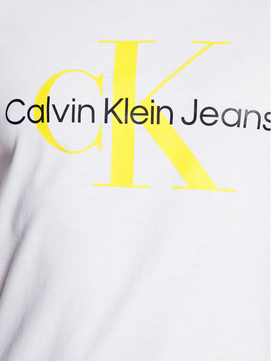Calvin Klein Jeans Calvin Klein Jeans T-shirt J30J320806 Bijela Regular Fit