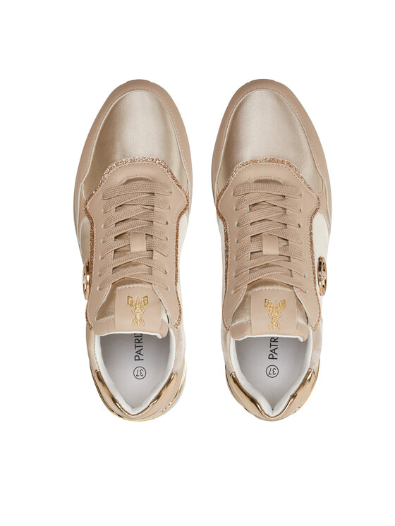 Patrizia Pepe Patrizia Pepe Sneakersy PJ268.02 Béžová