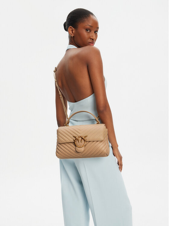 PINKO PINKO Käekott Love Lady Puff Classic Cl PE 25 PLTT 100043 A0GK Beež