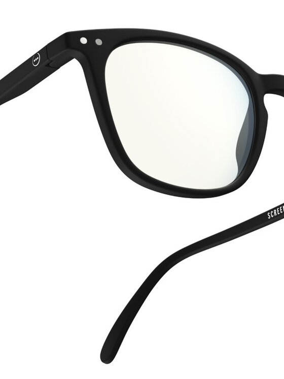 IZIPIZI IZIPIZI Okulary z filtrem blue light SCREEN Adult E Black Kolorowy