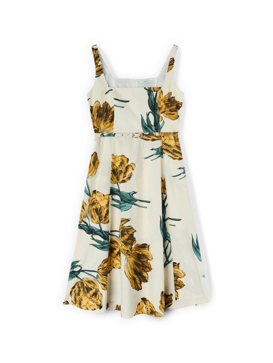 Motivi Motivi Vestito da giorno 7550Q203638N001 Bianco Regular Fit