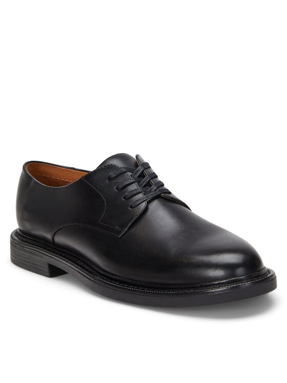 Polo Ralph Lauren Polo Ralph Lauren Pantofi Asher Derby Ds Dby 803945279002 Negru