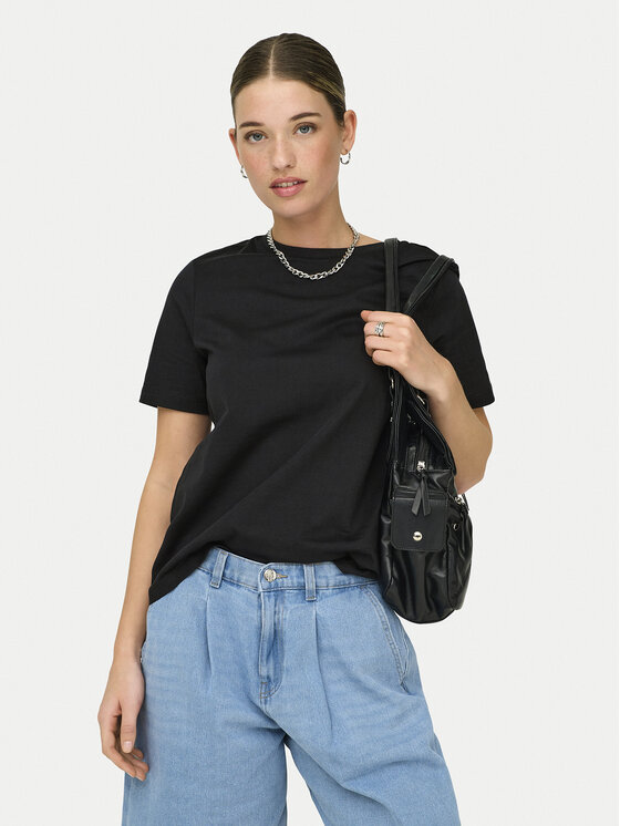 ONLY ONLY T-Shirt Freja 15367970 Černá Regular Fit