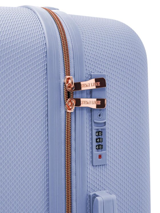 Semi Line Semi Line Велика валіза T5951-4 Фіолетовий