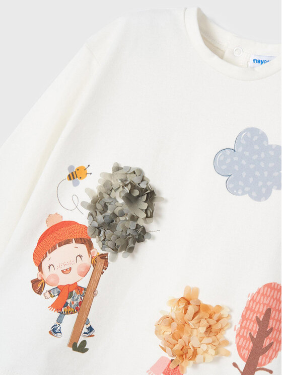 Completo maglietta e leggings 2729 Multicolore