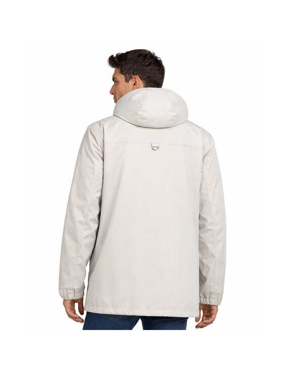 Geographical Norway Geographical Norway Kurtka przejściowa SZ1967H/GN-OFF WHITE Biały Reglan Fit