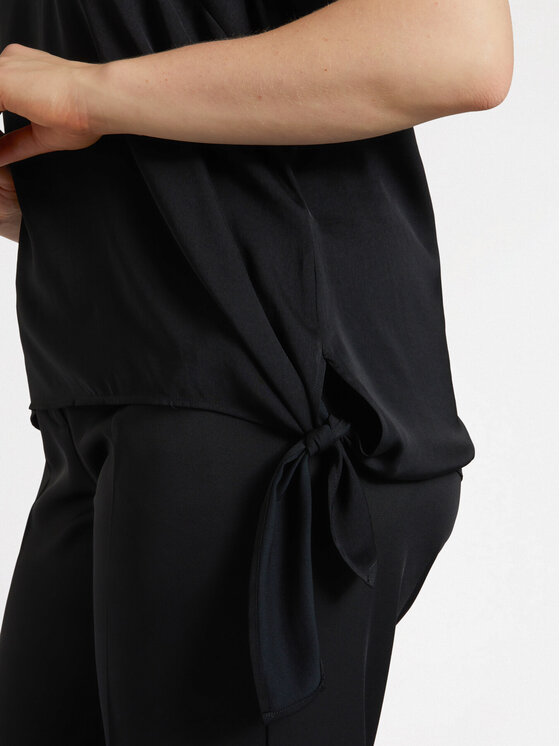 Fiorella Rubino Fiorella Rubino Blusa 2755T002246N033 Nero Slim Fit