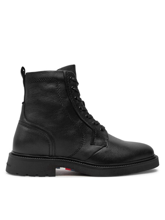 Tommy Hilfiger Tommy Hilfiger Μποτίνια FM0FM05183 Μαύρο
