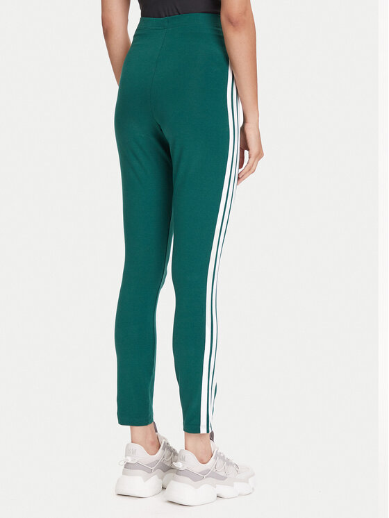 adidas adidas Tamprės Essentials 3-Stripes KB7663 Žalia Slim Fit