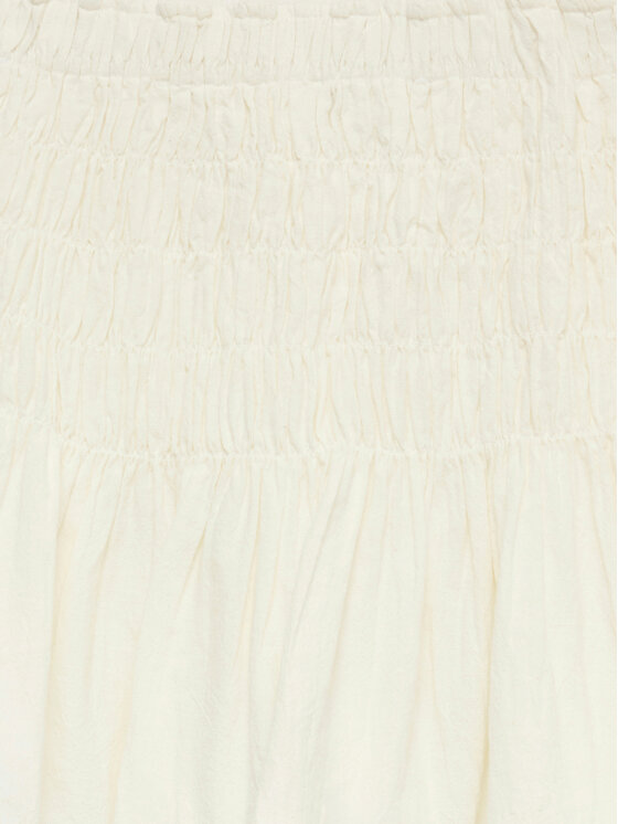 Vero Moda Vero Moda Mini sukňa Sofia 10350924 Biela Regular Fit