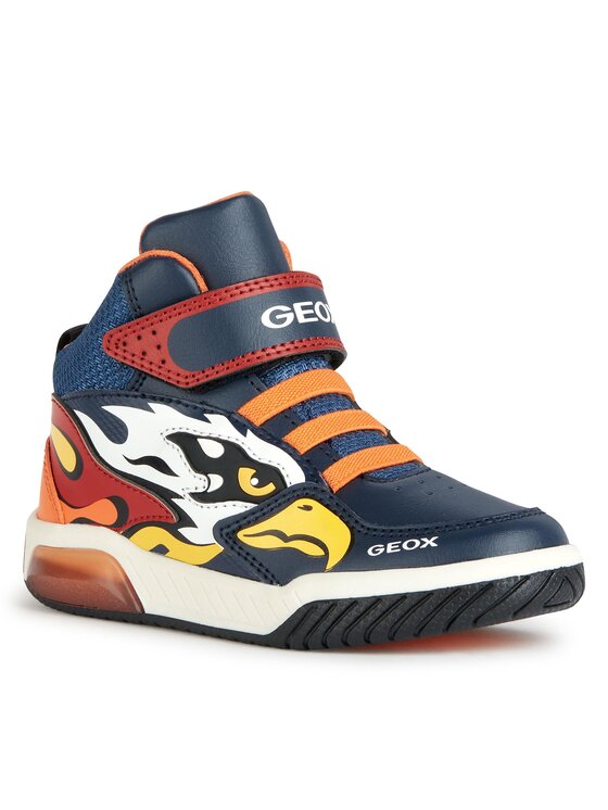 Geox Geox Tenisice J Inek Boy J369CB 0BU11 C0659 M Tamnoplava