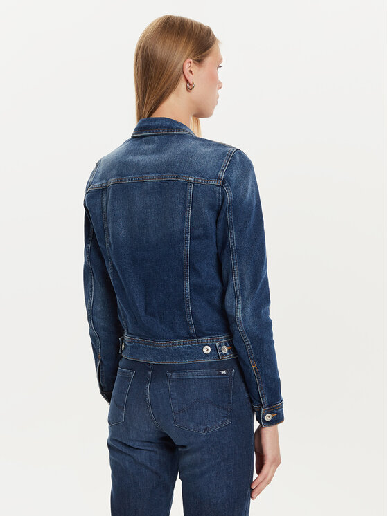 Mustang Mustang Giacca di jeans Santa Rosa 1015593 Blu scuro Regular Fit