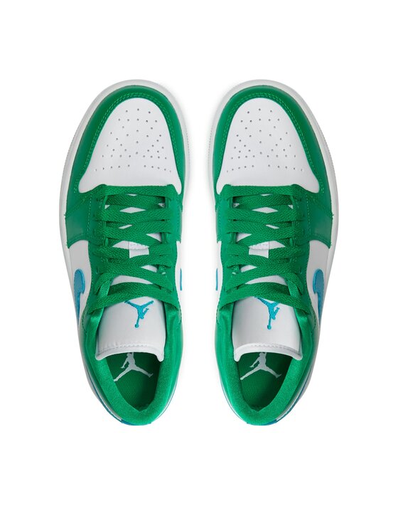 Nike Nike Cipő Air Jordan 1 Low DC0774 304 Zöld