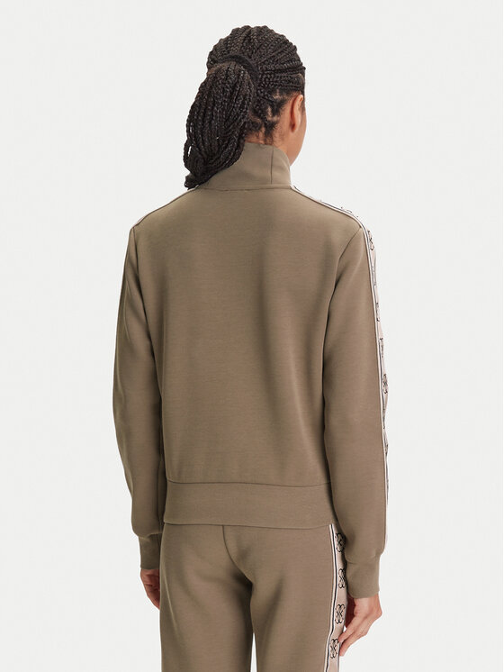 Guess Guess Mikina V2YQ16 KB3P2 Hnedá Regular Fit