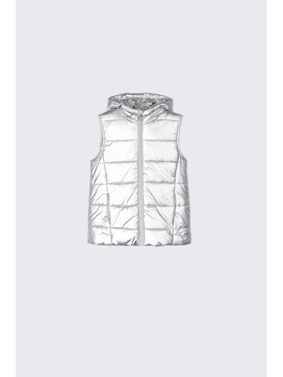 Coccodrillo Coccodrillo Kamizelka WC2178101DAN-024 Srebrny Regular Fit
