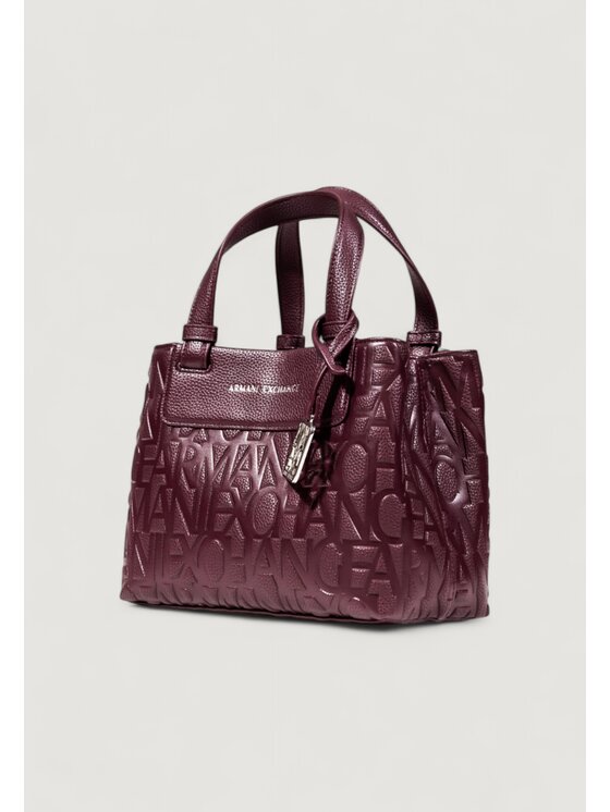 Armani Exchange Armani Exchange Borsetta SHOPPING BAG Bordeaux
