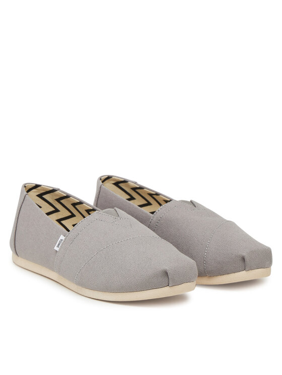 Toms Toms Туфлі Alpargata 10020858 Сірий