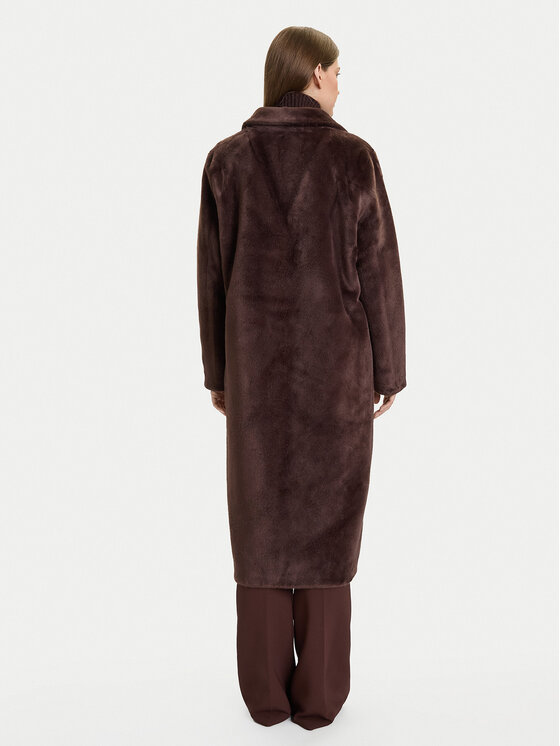 Rinascimento Rinascimento Преходно палто CFC0122205003 Кафяв Regular Fit